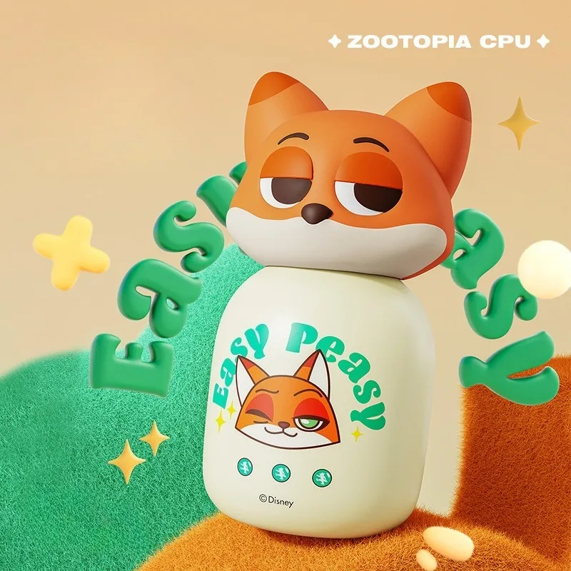 

New Best-selling Anime Cartoon Disney Zootopia Children's Water Cup Mini Pocket Insulated Cup, Small and Portable Festival Gift