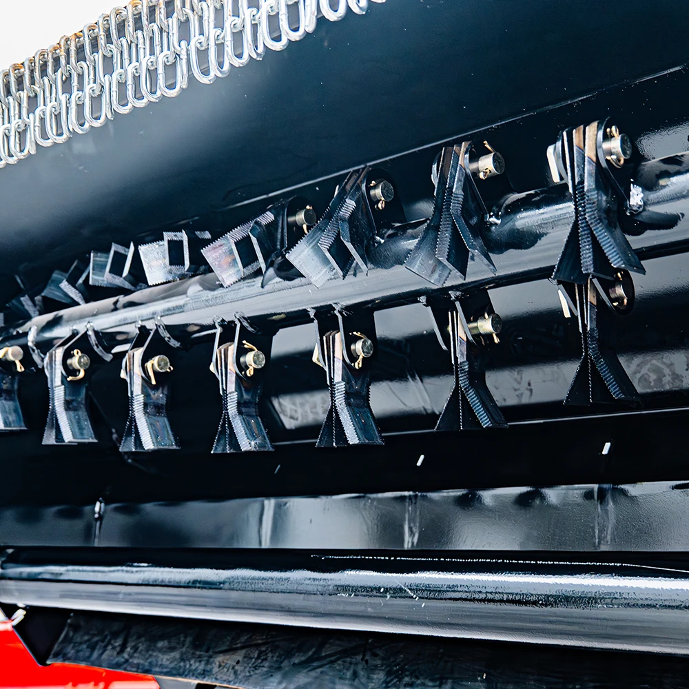 MMS 72'' Hydraulic Flail Mower Attachment for Bobcat Skid Steer Loader Universal Mounting Coupler Free Shipping