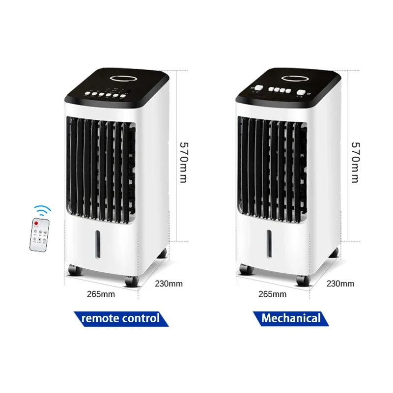 BW-101 Ventilador Único, Pequeno Ar Condicionado, Ventilador Doméstico De Refrigeração De Água Fria, 220V