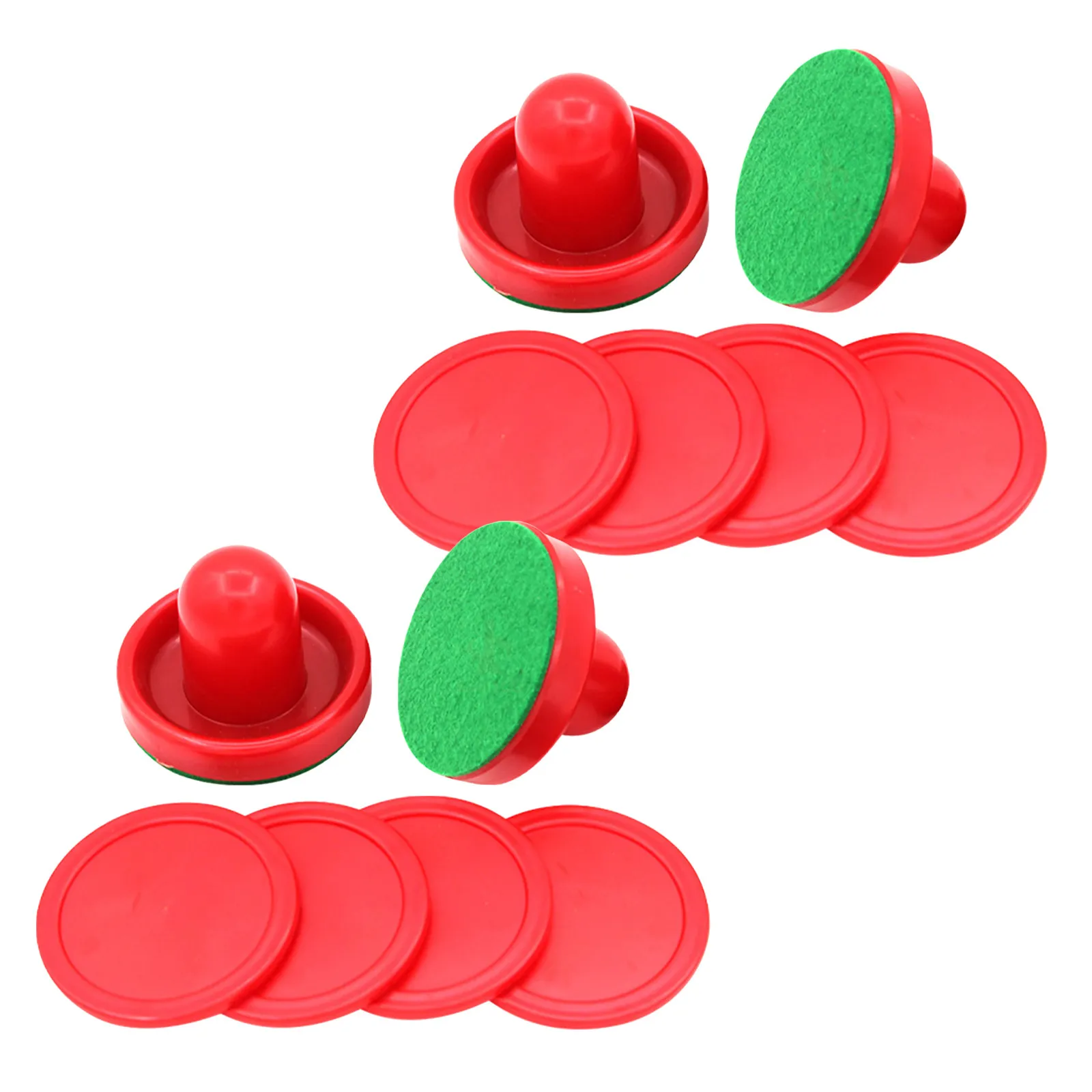 

2 комплекта самоклеящихся сменных накладок для настольного аэрохоккея, стабильные аксессуары для пушеров, запчасти для игры