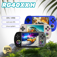 ANBERNIC RG40XX H Retro Handheld Game Console Video Game Consoles 4.0'' IPS Screen 64 Bit Linux Supports 5G WiFi Bluetooth Gift