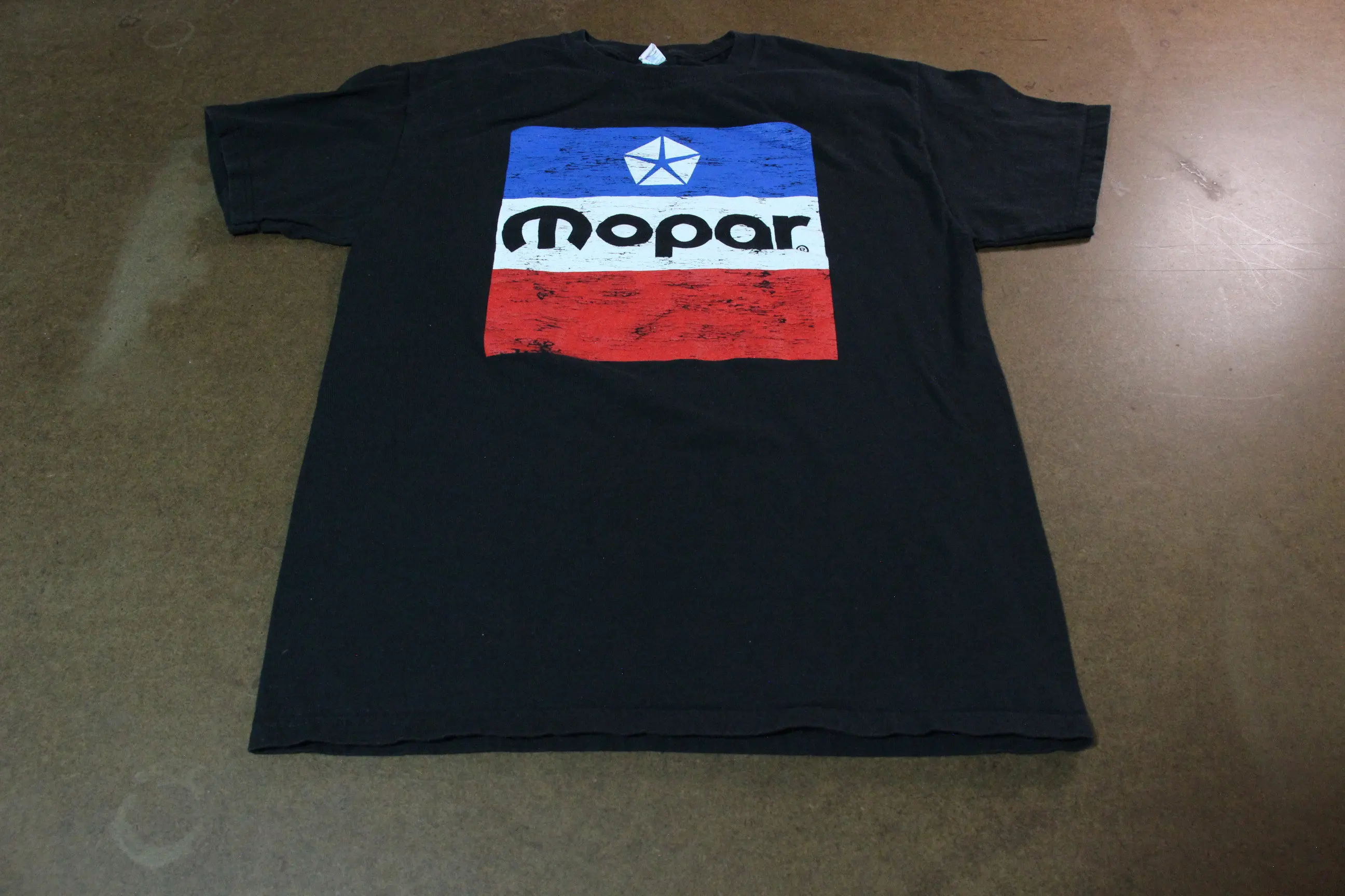 Camiseta con estampado de Chrysler Mopar, playera con estampado de Speedway pro de los 90