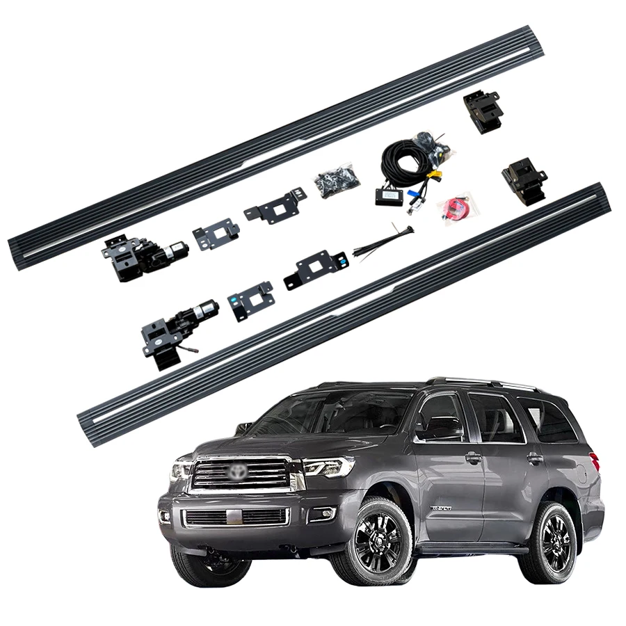 

New Arrival Aluminum Running Board Automatic Electric Power Side Step for TOYOTA SEQUOIA 2016-2022