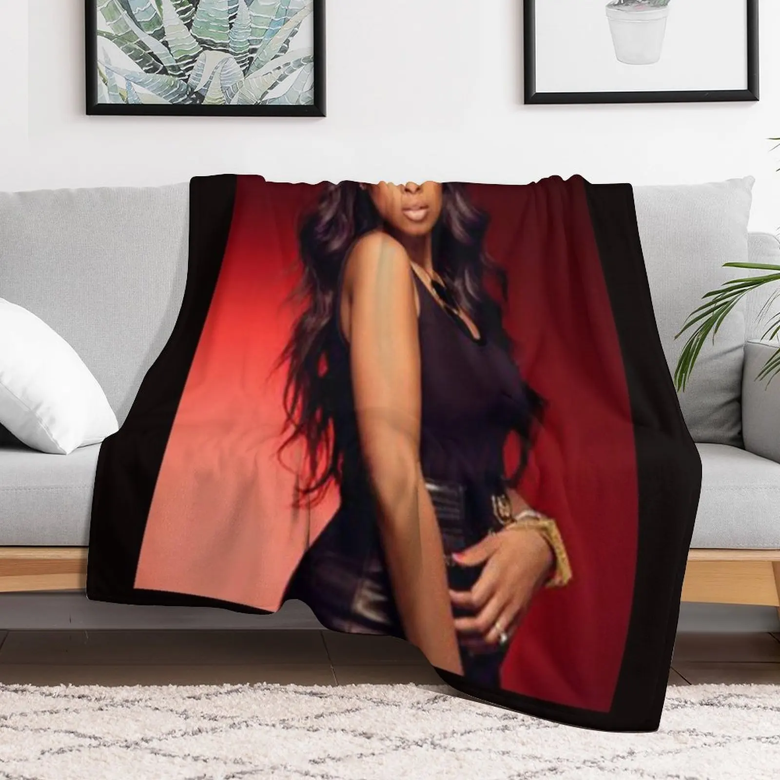 Album - Jennifer Hudson Throw Blanket manga Cute Plaid For Baby Plaid on the sofa Blankets