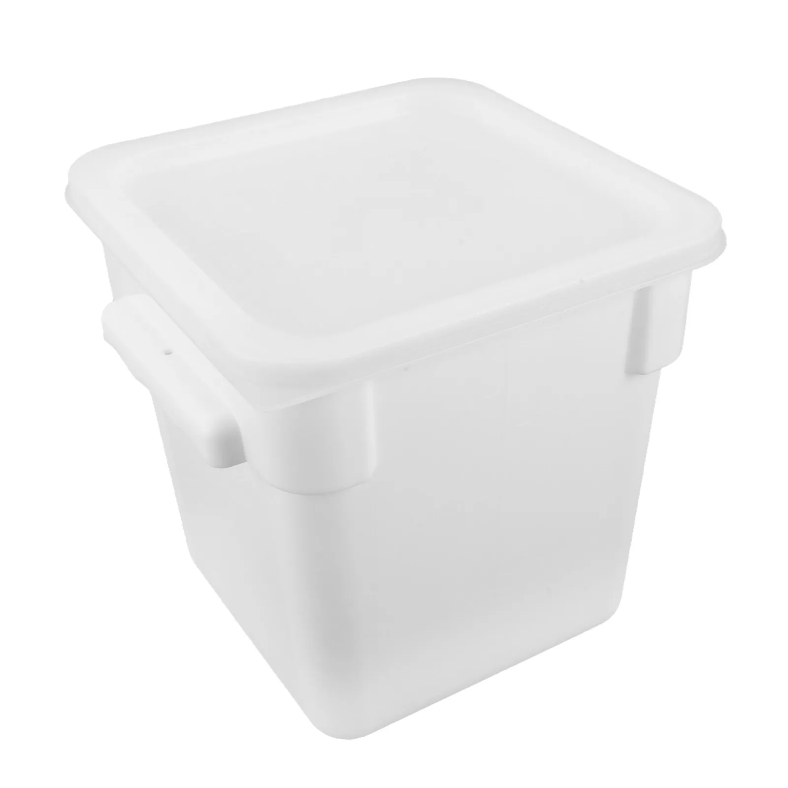8L Square Plastic Food Container Lid Stackable Freezer Safe Microwave Safe for Juice Milk Tea Water Meal Prep