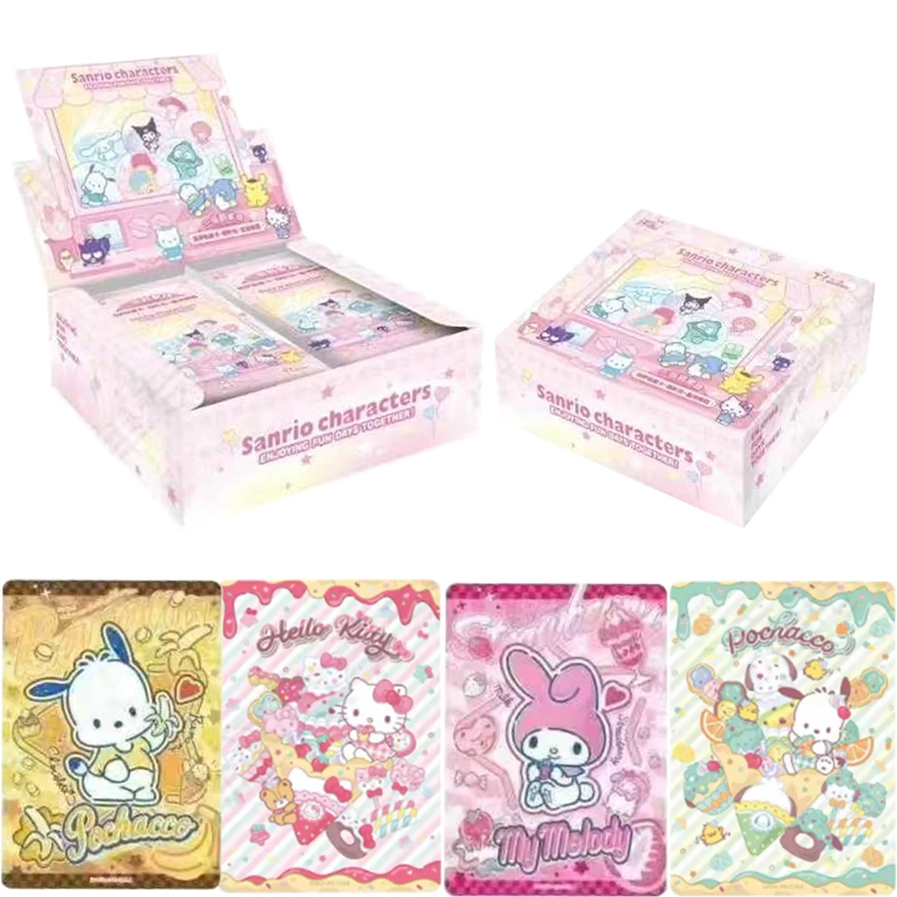 

KAYOU натуральная карта Sanrio Family Dream Honey Dream Chapter Fun Movie Pack Sanrio Family аниме коллекционные карты игрушки подарки