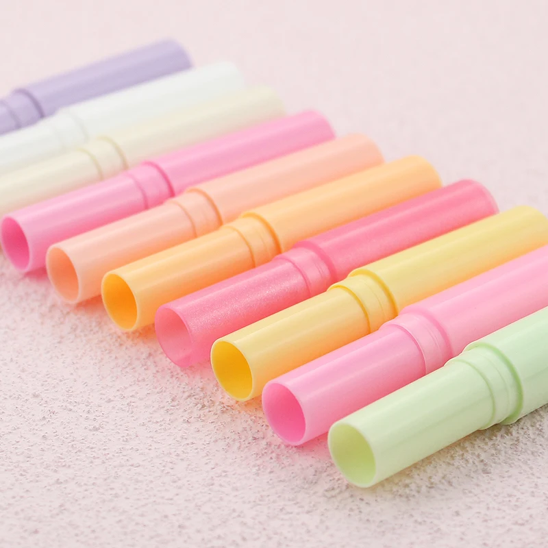 100pcs/lot Empty Plastic Lipstick Tube 4g Lip Gloss Tubes Cosmetic Containers Wholesale 4ml Cosmetic Packing for Diy Makeup