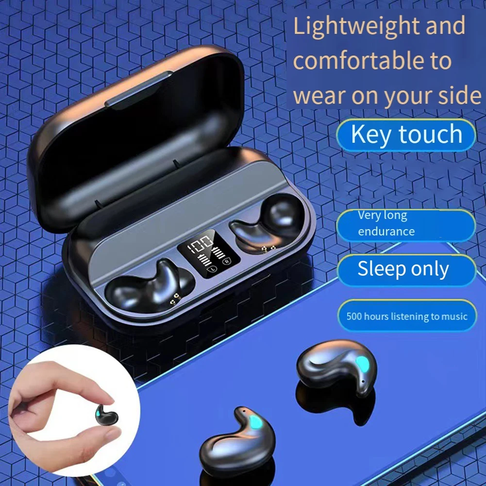 

Wireless Headsets Premium Waterproof Earbuds With Digital Display & Charging Case Long Endurance And High Sound Quality Earphone