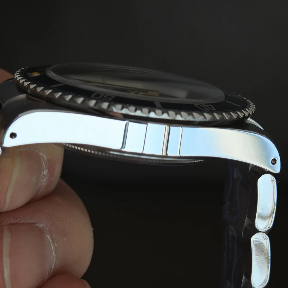 Watchdives WD5513 V2 الرجال الغوص ساعة فقاعة الياقوت كريستال PT5000 حركة التلقائي الميكانيكية مضيئة مقاوم للماء ساعة اليد