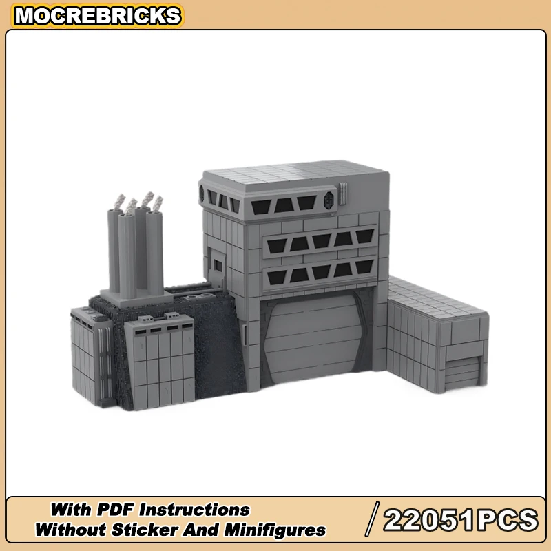 

Star Movie Series MOC Imperial Bunker Base Creative Building Blocks Set Model DIY Assembled Toys For Boys