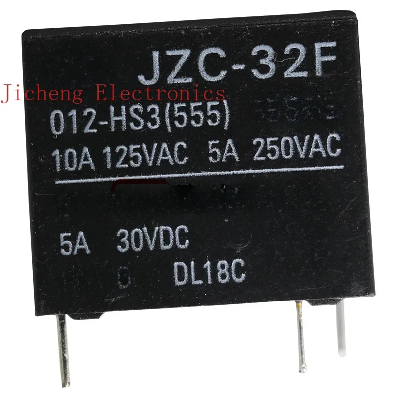 10PCS JZC-32F-012-HS3 4-pin set of normally open HF32F-12V-HS relays