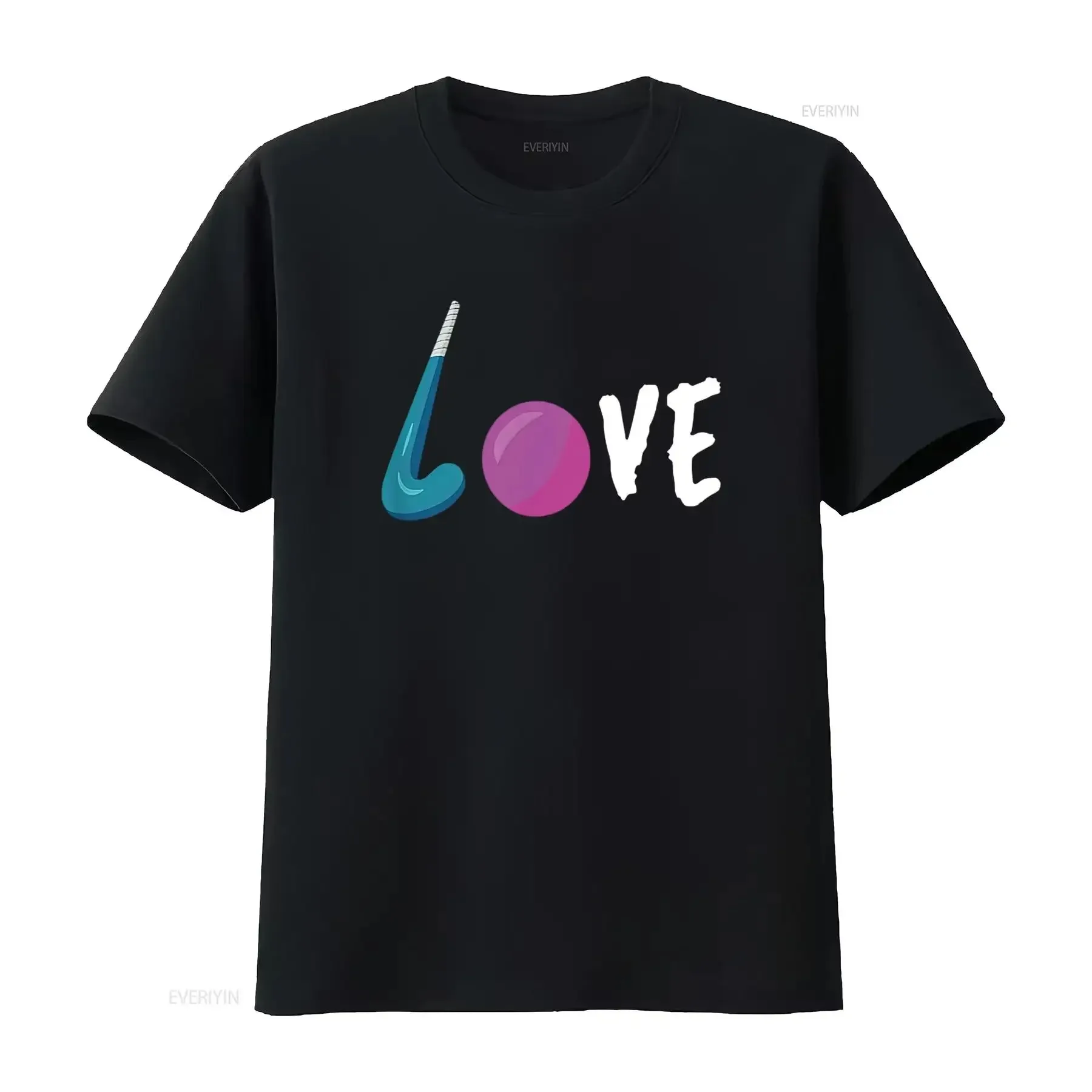 

Field hockey T Shirt vintage Washed designer clothes Versatile Slightly graphic Unisex homme Top For Everyday Wear Soft