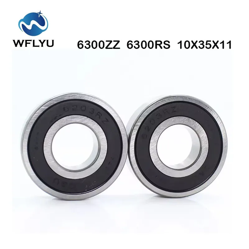 

(10 шт.) Подшипник 6300RS 6300ZZ ABEC-5 10*35*11 мм радиальный паз 6300RS 6300 2Z Шарикоподшипники 6300 2RS 6300 2Z Скейтборд подшипник