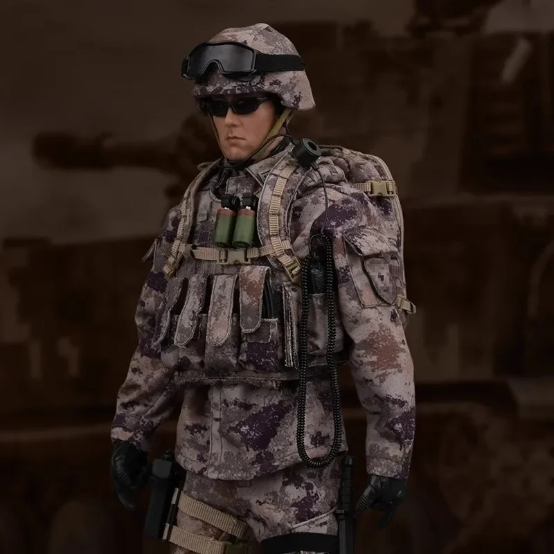 1/6 Scale Eastern Assault Warrior Model Chinese Military Personnel Model for 12'' Action Figure Toys Scene Decoration