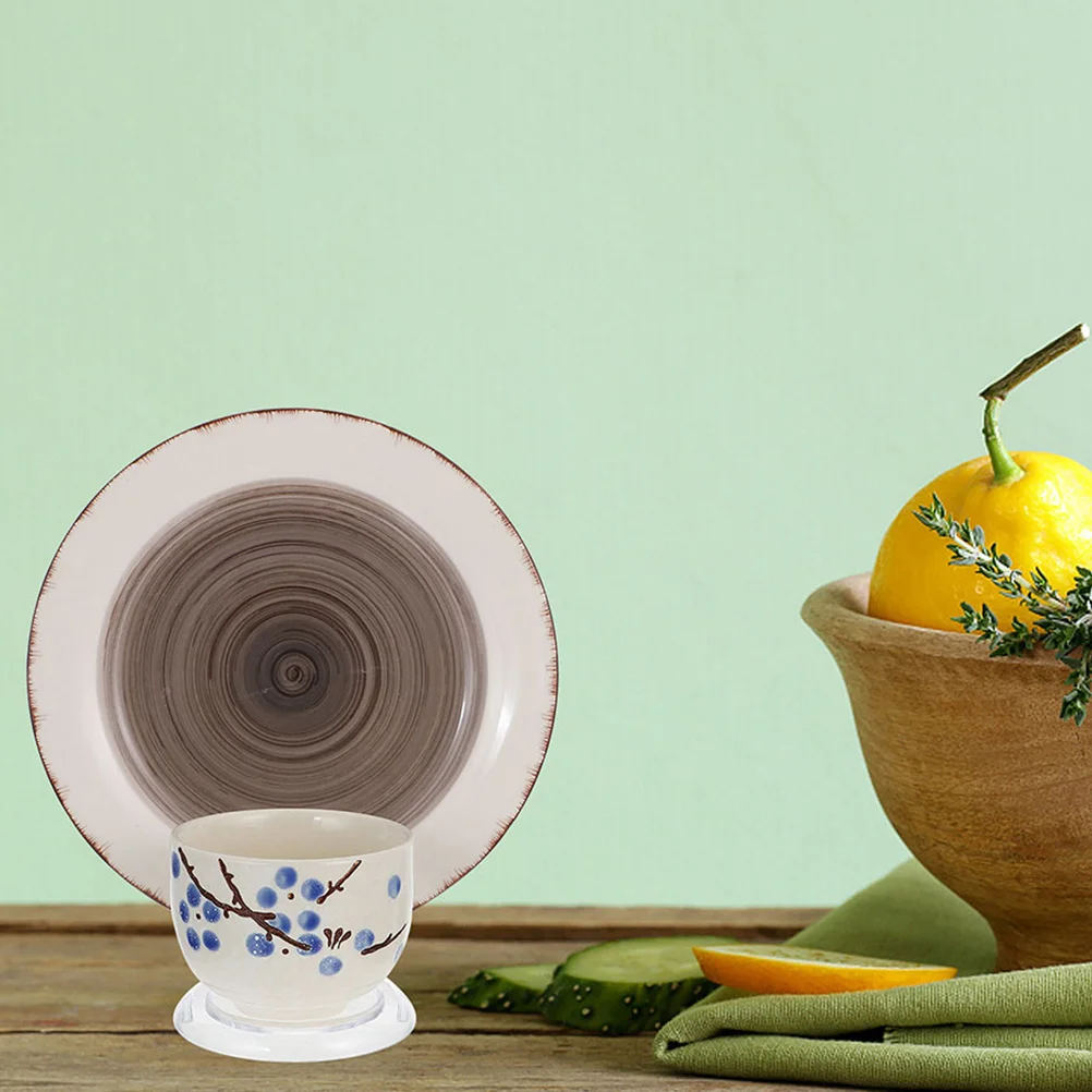 

2Pcs Transparent Acrylic Plate Holder Stand Small Display Easel Plate Display Stand Dish Holder for Kitchen Table Decor