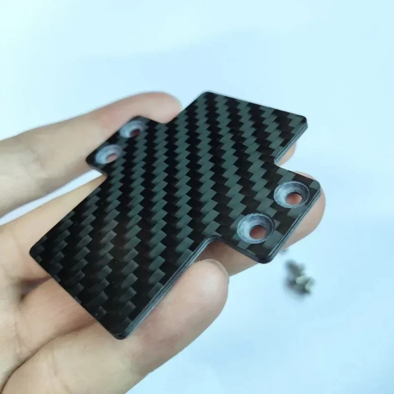 Carbon Fiber ESC Mount Plate for 1/10 Trxs Maxx V1 V2 & Wide Maxx to Non-destructive Install Hobbywing max6 max8 xr8plus x8s