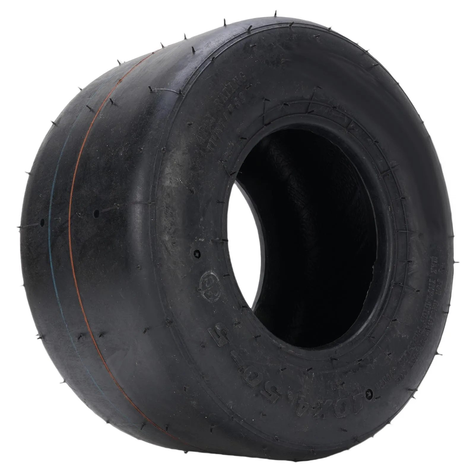 Bezdętkowa opona wyścigowa Slick Gumowa odporna na ścieranie Poprawiona kontrola 10x4.50-5 Bezdętkowa opona Slick Doskonały chwyt dla Drift Trike