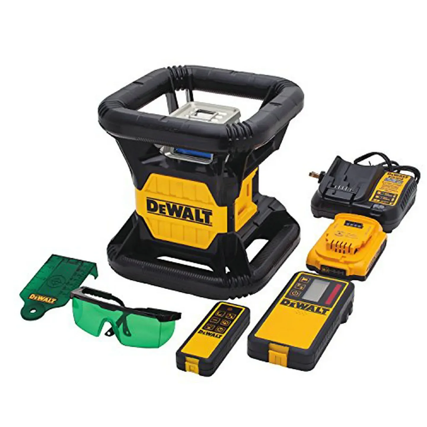 

New DEWALT DW079LG 20V Tough Rotary Laser - Green 2.0AH battery kit