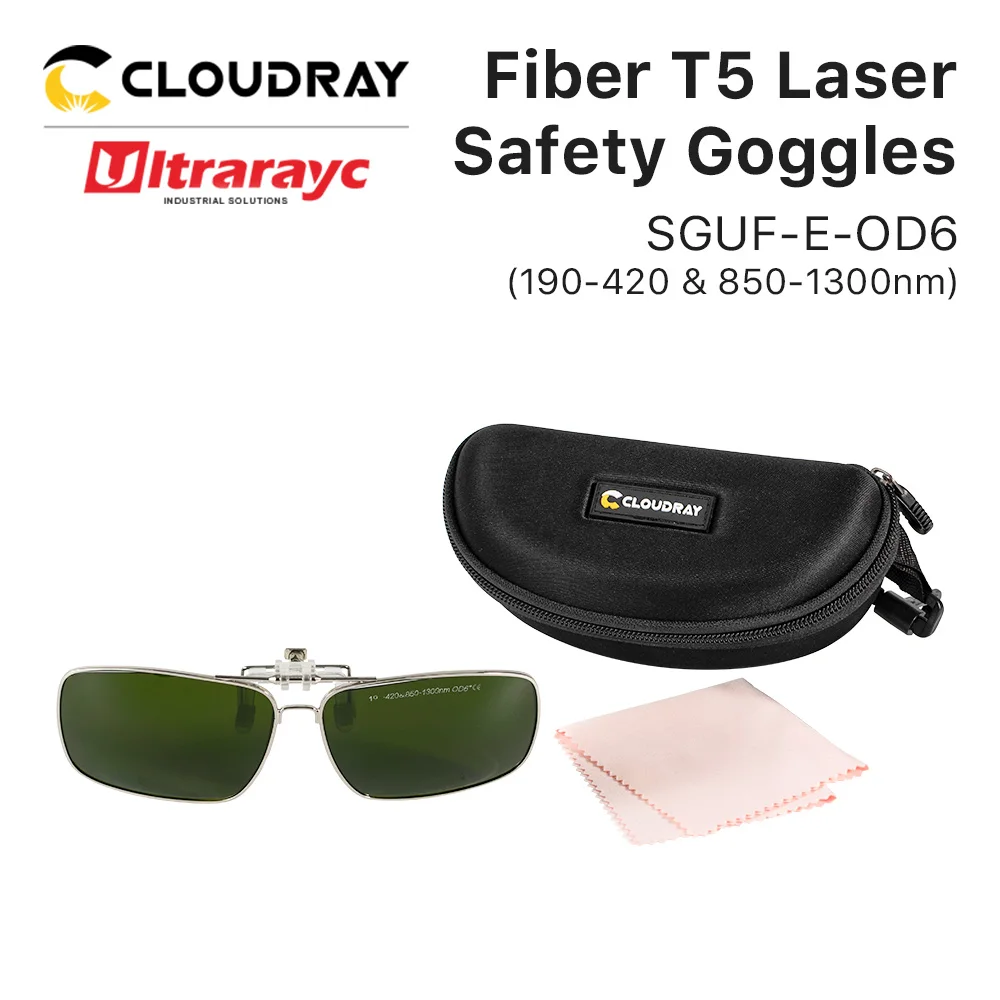 Ultraray 1064nm Laser Kính Kẹp Laser Kính An Toàn Bảo Vệ Kính Mắt Kính Bảo Vệ Che Chắn Cho Sợi Khắc
