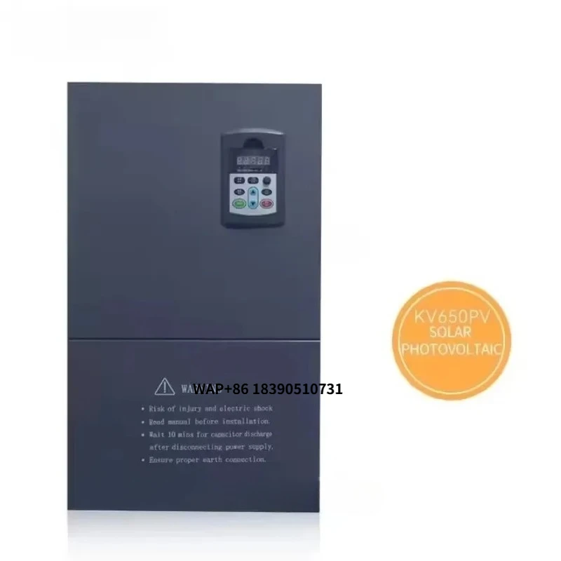 KV650PV 110KW Solar Water Pump Inverter DC to AC 380V Output Motor Speed Control Vfd Variable Frequency Drive Controller