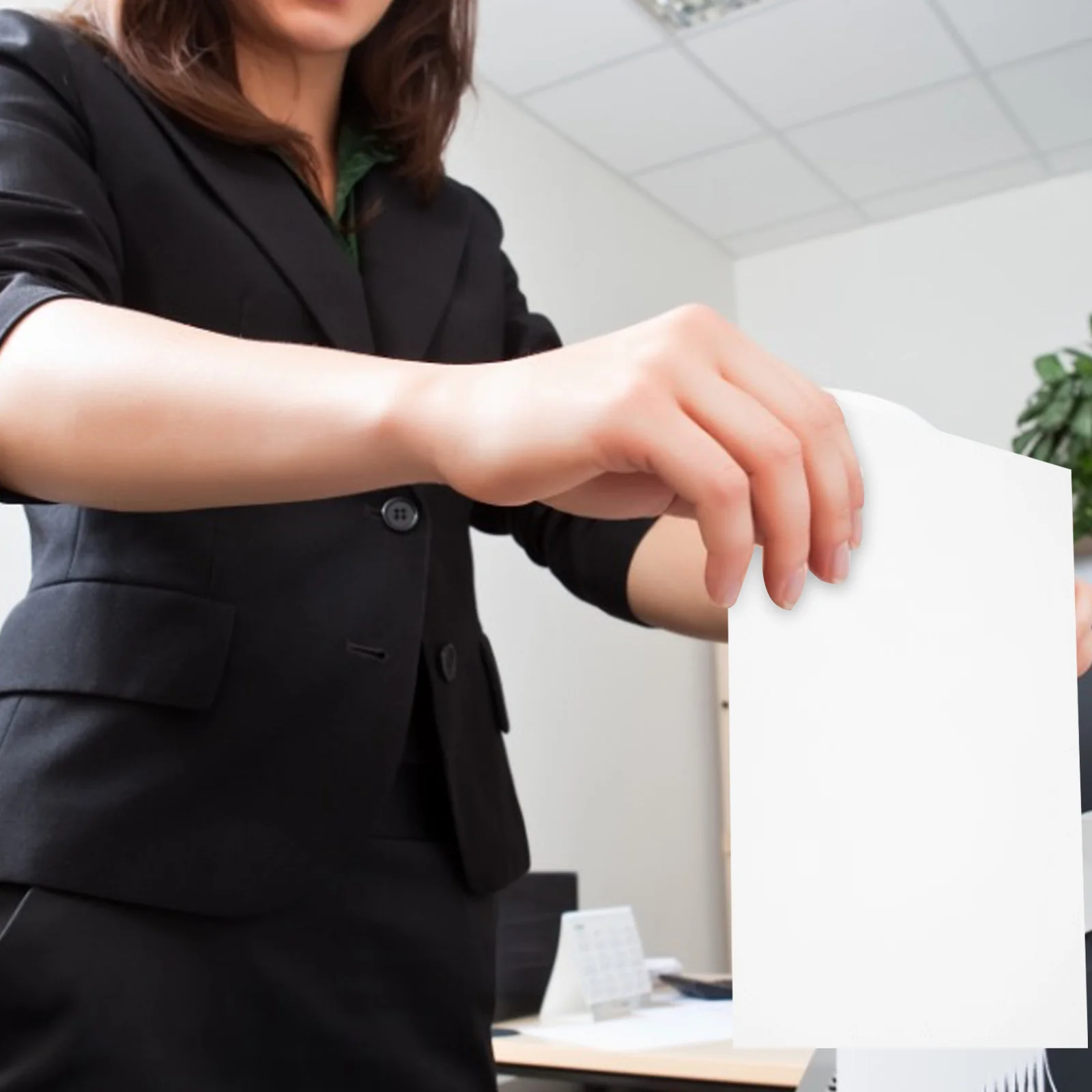 5 fogli lubrificanti per trituratori, carta oleata professionale per trituratori commerciali da ufficio, protezione silenziosa e liscia degli ingranaggi