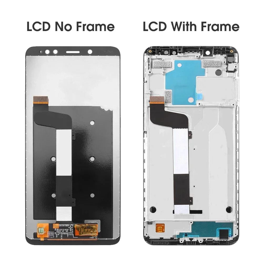 5.99\'\' For Xiaomi Redmi Note 5 Lcd Display Digitizer Assembly With Frame For Redmi Note 5 Pro Display Repair Parts