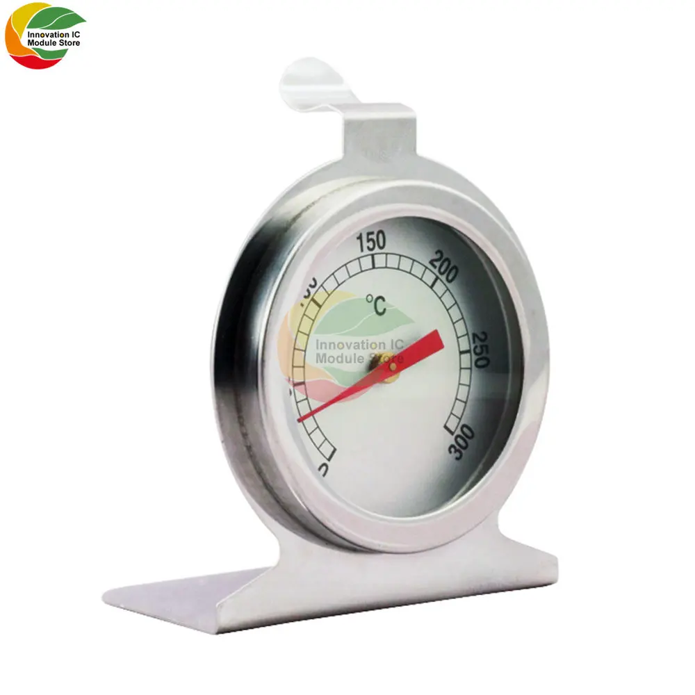 300°C Stainless Steel Oven Cooker Thermometer Mini Dial Stand Up Temperature Gauge Meter Food Meat Grill Cooking Kitchen Tools