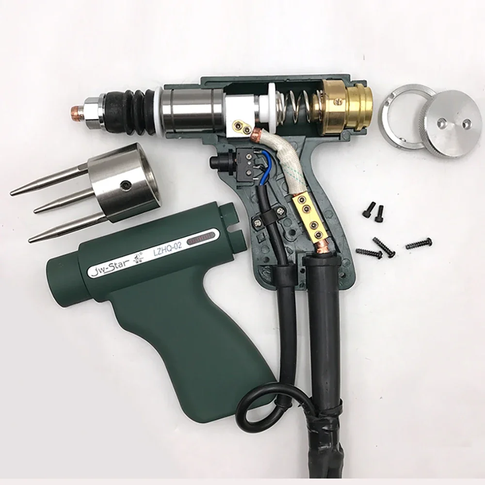 LZHQ-02 Capacitive Energy Storage Stud Gun Capacitor Discharge CD Stud Welding Torch 4Meter Cable With 35-50 Connector Accessory