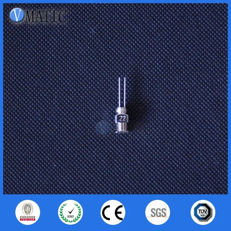 Free Shipping 6Pcs 15G-30G Stainless Steel Double Tube Dual Needles Tips 1/2 Inch