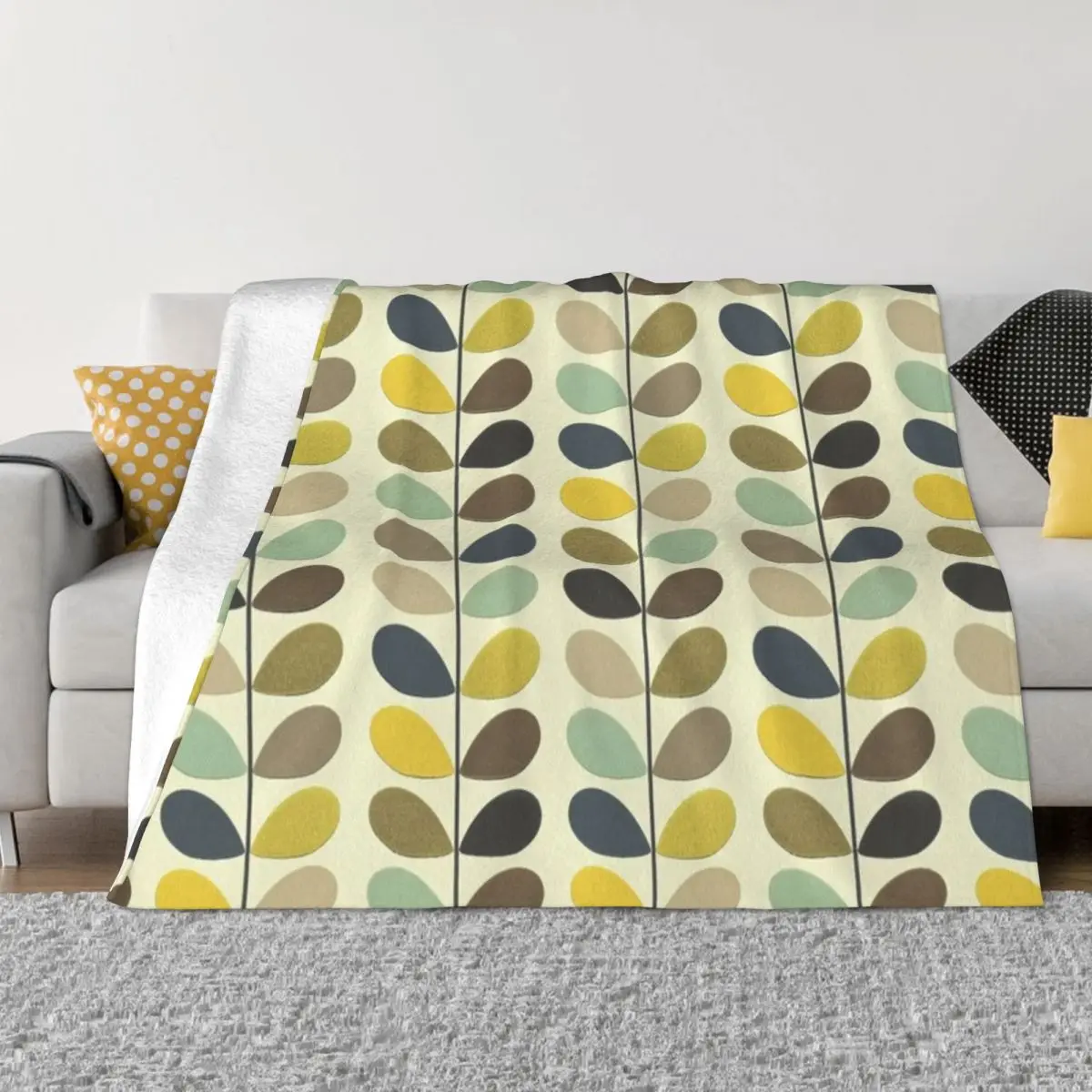 

Orla Kiely Throw Blanket blankets for winter Fluffy Blankets Large cosplay anime Tourist Blanket