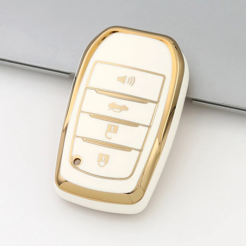 TPU Remote Car Key Case Cover for Toyota CHR Hilux Fortuner Land Cruiser 200 Camry Corolla Crown RAV4 Highland 2026 Accessories