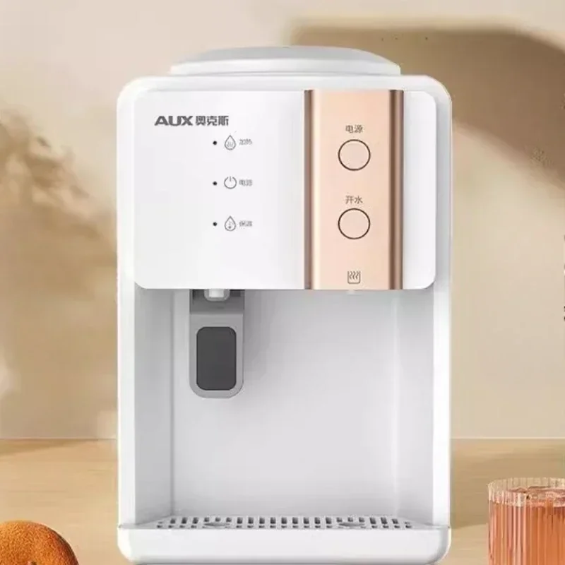 Small desktop water dispenser home mini desktop office dormitory refrigeration 304 stainless steel liner new