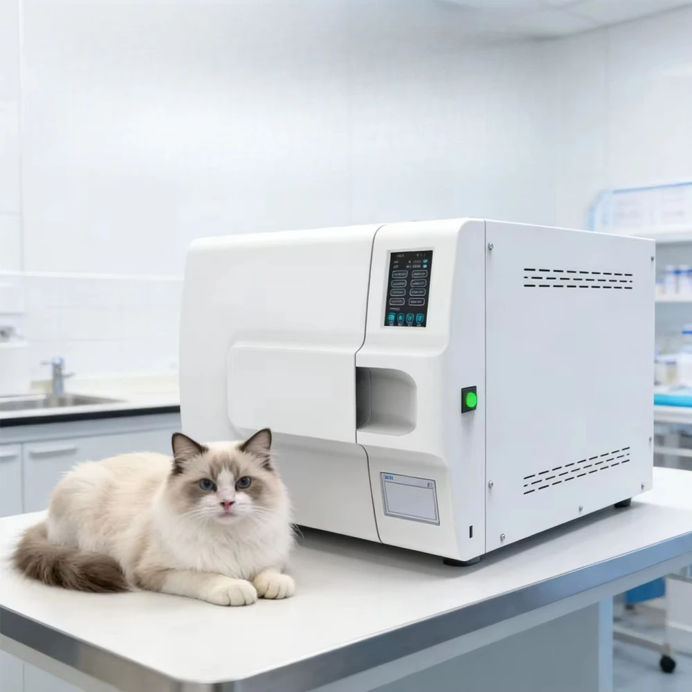 Class B Tabletop Vet Sterilizer Veterinary Autoclave Steam Sterilizer CE Autoclave Machine Veterinary Medical Equipment