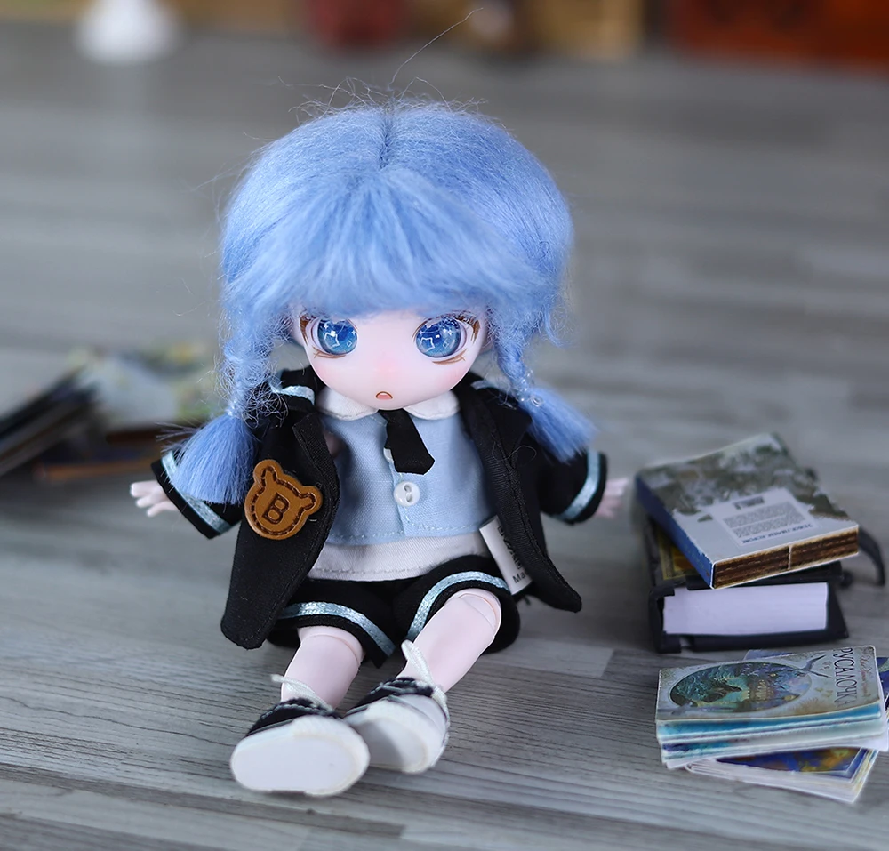 ICY DBS Dream Fairy Maytree OB11 BJD Perücke mit Pony Zubehör Jungen Mädchen Geschenk Spielzeug SD – Detail 12