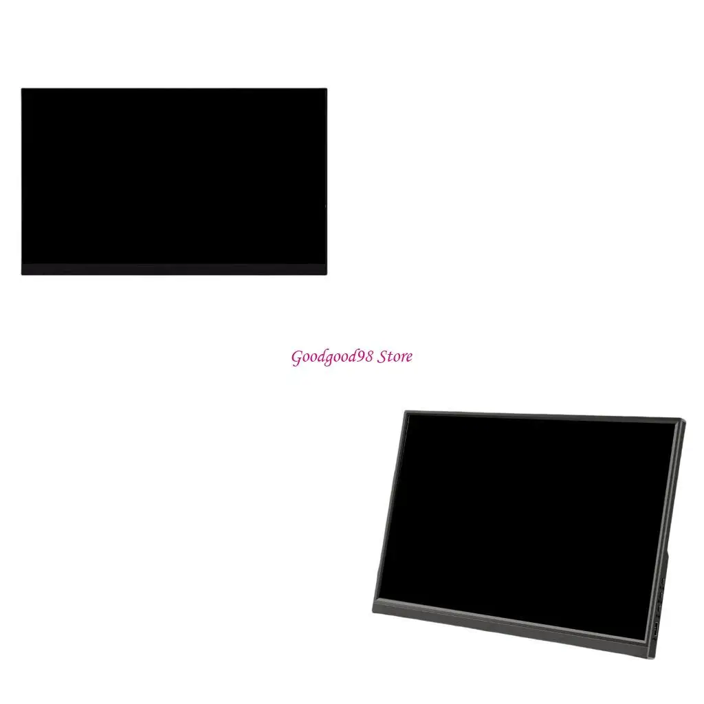 

14 -дюймовый портативный монитор 60 Гц Обновления IPS Панель панели металлический корпус два входного порта USB C HDTV для W8EC