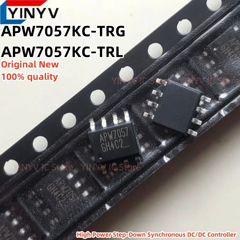 10Pcs APW7057KC-TRG APW7057KC-TRL APW7057KC APW7057 High Power Step-Down Synchronous DC/DC Controller Original New 100 %quality