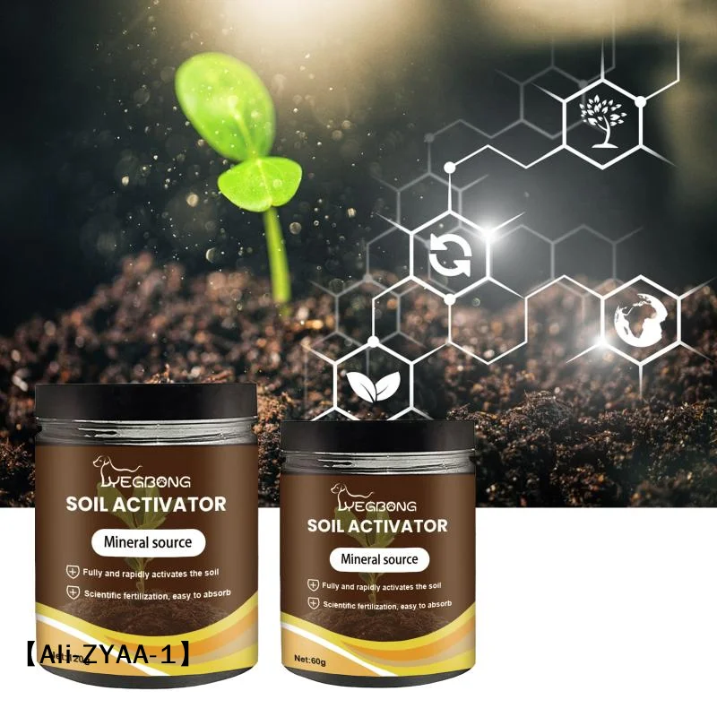 【A】Soil Activator Plant Fertilizer Organic Nutrient, for Seed Germination Root Growth, Gardening Essential Indoor Outdoor Plant