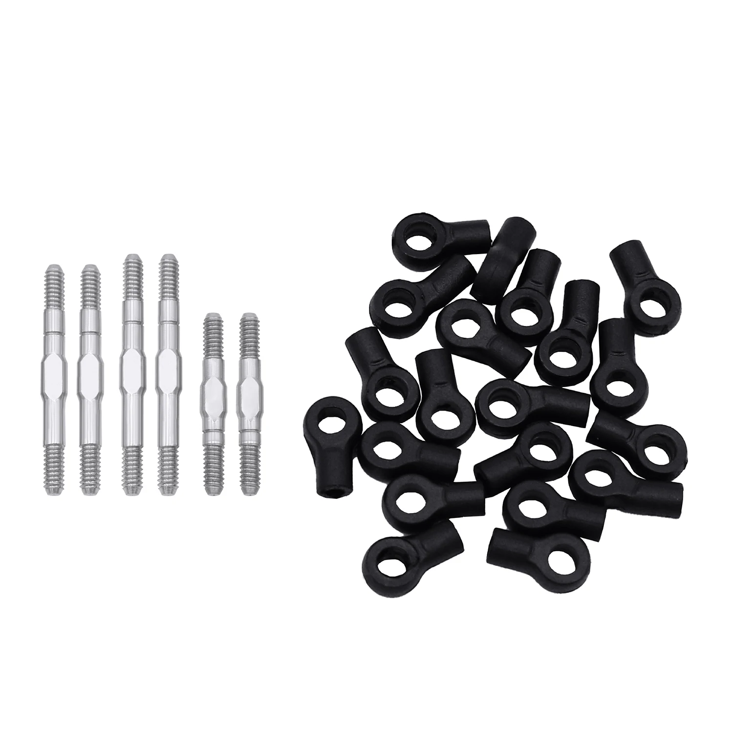 Metalen Draagarmen Fusees C Hubs CVD As Voor 1/24 Losi Micro B Rc Auto 2WD Wltoys 244016 Chassis Plaat Upgrades