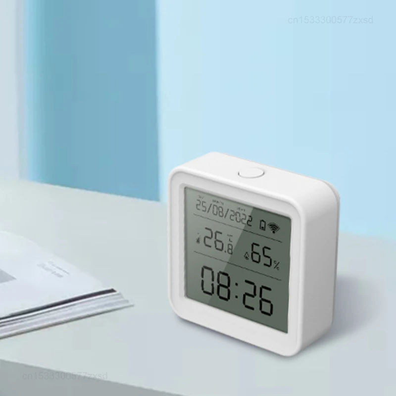 Xiaomi Tuya WIFI Smart Temperature Humidity Sensor Hygrometer Thermometer Backlight Smart Life LCD Tools With Google Assistant