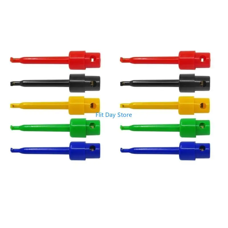 F92C Spring Clip Tool Anti Short Circuits Test Clip for Electronic Component Testing