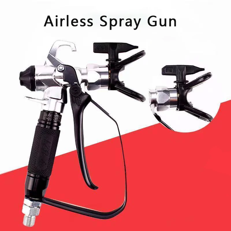 

New High Qualit Airless Paint Spray Gun With 517 Spray Nozzle Guard For Pump Sprayer Airless Spraying Machine