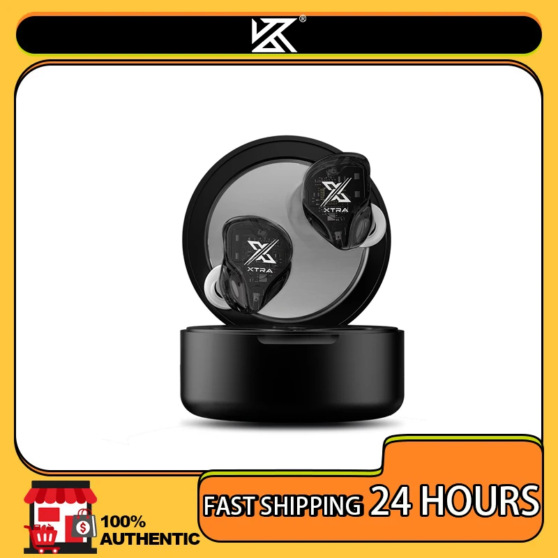 سماعات KZ-Xtra TWS المانعة للضوضاء، لاسلكية حقيقية، متعددة الأوضاع، ANC، Bluetooth 5.4، QCC3091