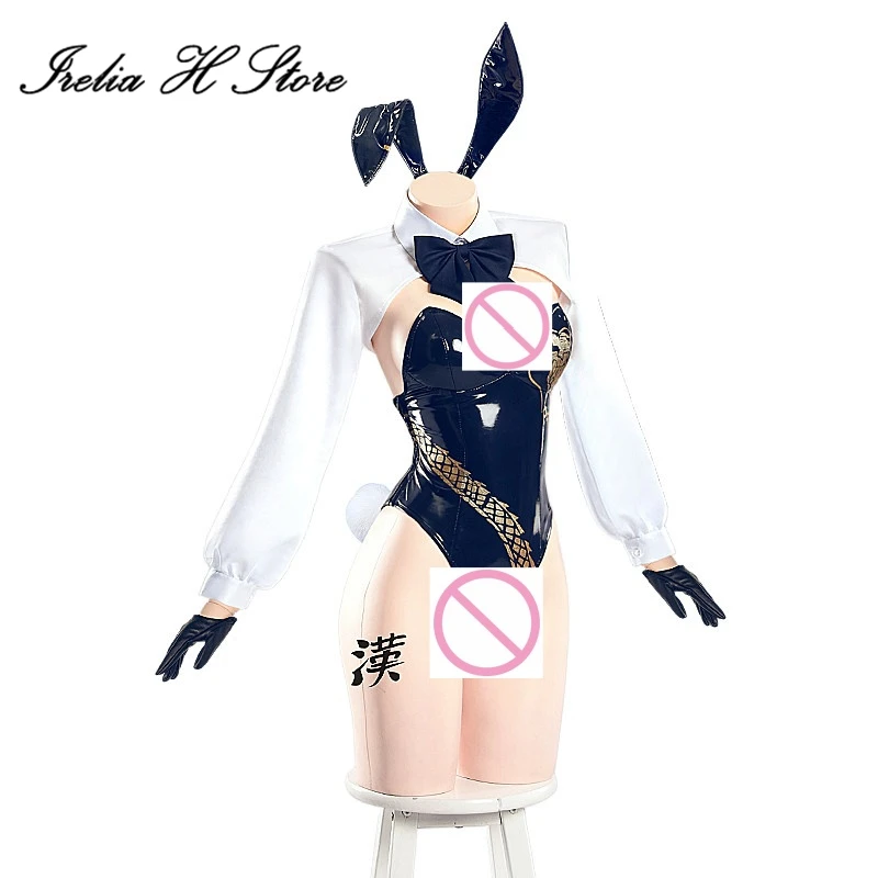 

Irelia H Store Blue Archive Ryuge Kisaki Cosplay Costume Game Ryuge Kisaki Bunny Girl Jumspsuit Hallween Costumes