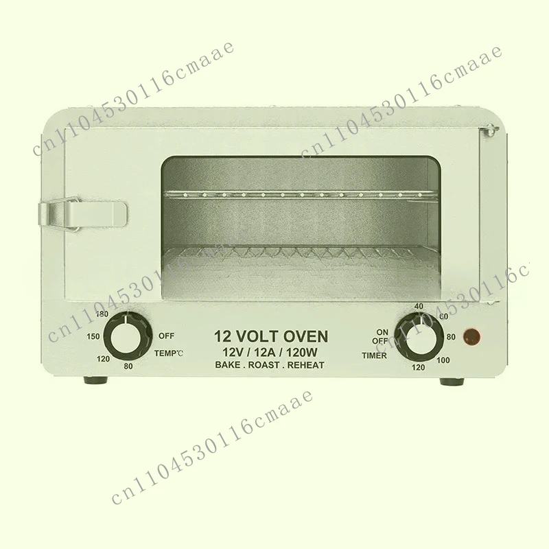 

6L 12V 120W Electric Mini Vehicle Roaster Box 12v Dc Microwave Oven Car Portable Toaster Oven for Outdoor Camping