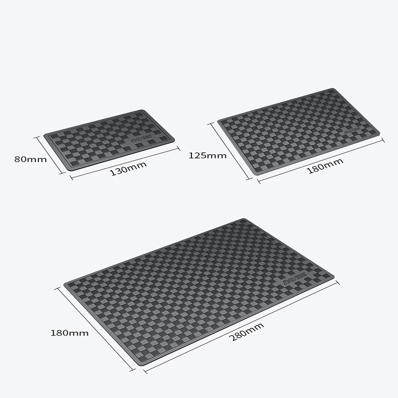 1PC Car Non-Slip Mat Auto Silicone Interior Dashboard Phone Anti-Slip Storage Mat Pads For Car Mobile Phone Car Accessories