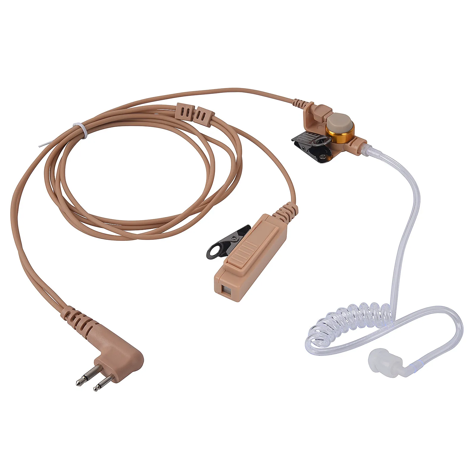 RISENKE-Walkie Talkie Earpiece with Mic PTT,Headset for Motorola XT460,EP450,DEP450, CP200, CP040,CP450,CT250,CLS1110,GP68,GP308