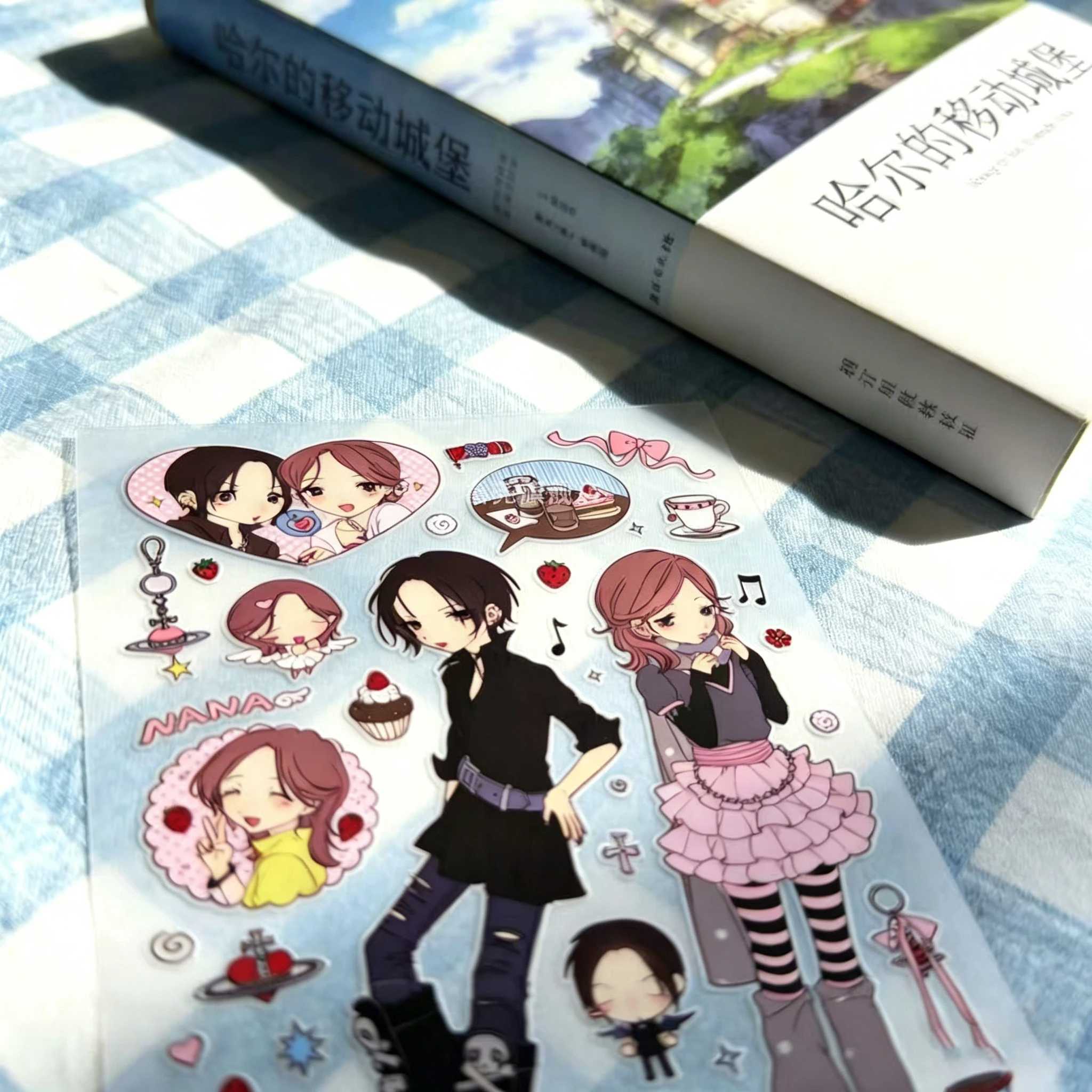 Cute Japanese-style Sticker Comic 'Another Me' Peripheral DIY Journal Stickers Cute Girl Style Ins Decoration Stickers Cute Gift view 2