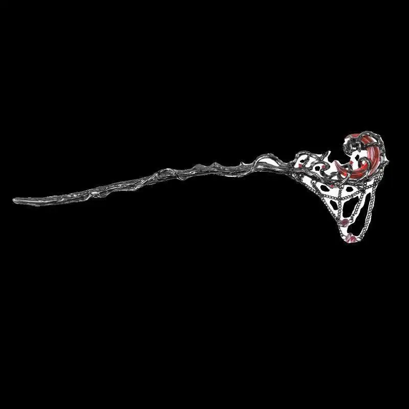 

Серия Moonless Night Нишевая заколка для волос «Черная луна» Высококачественные темные стильные осенние и зимние новые аксессуары для волос