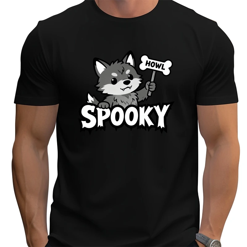 

Футболка в стиле хип-хоп с забавным мультяшным уличным стилем, крутой графический принт, свободный топ большого размера из 100% хлопка