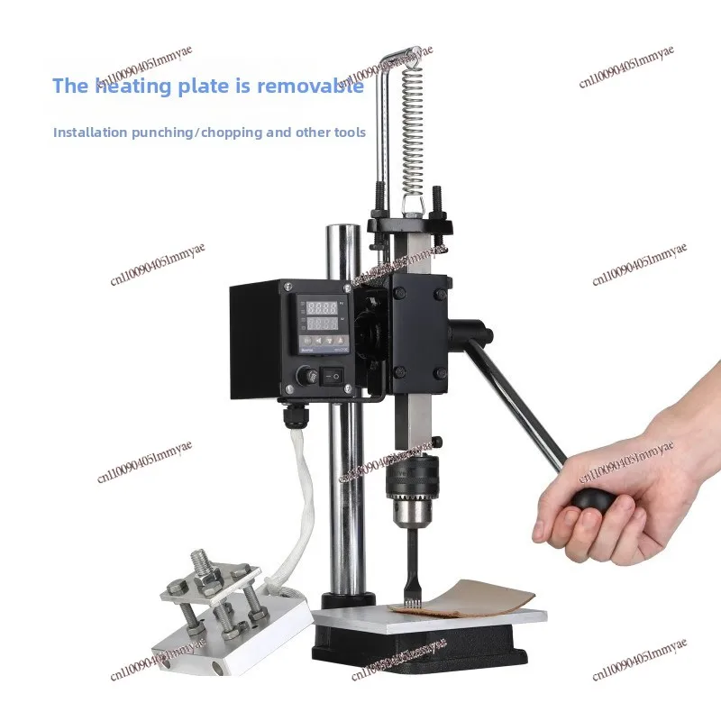 Multifunctional T-slot hot stamping machine Leather hot stamping machine Manual small cutting and branding machine